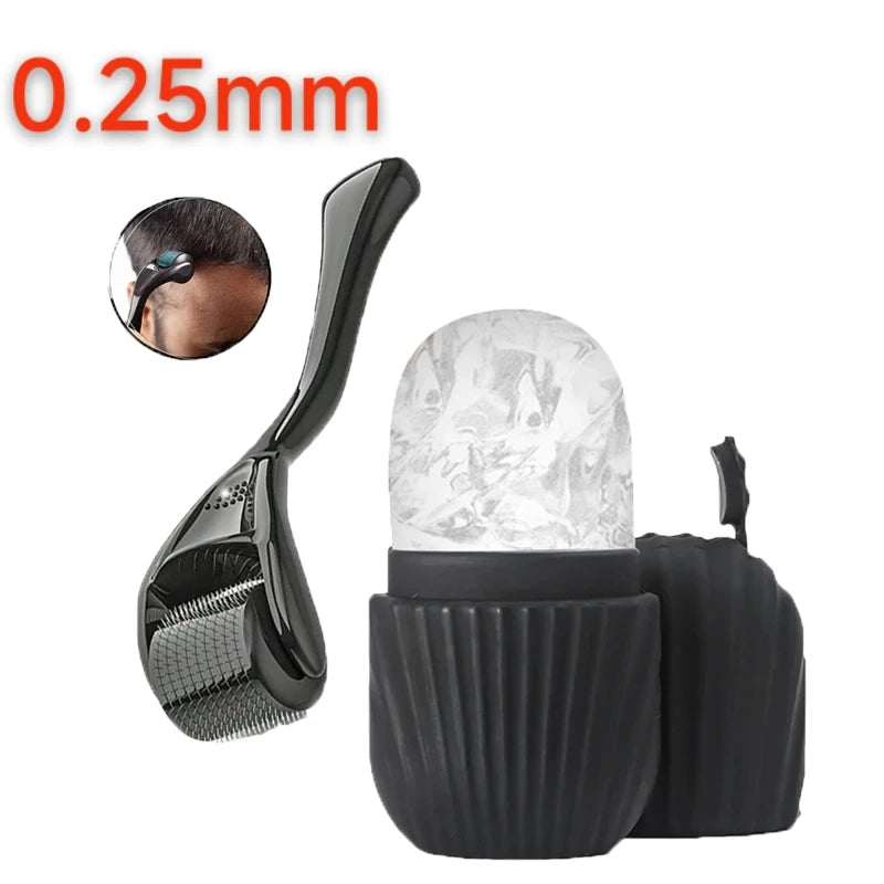 Ice Glow™ – Set 3-en-1 Anti-Rides (Roller + Gua Sha + Ice Therapy)