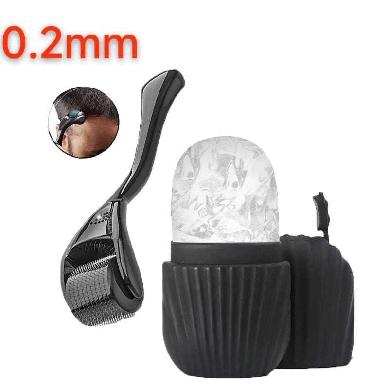 Ice Glow™ – Set 3-en-1 Anti-Rides (Roller + Gua Sha + Ice Therapy)
